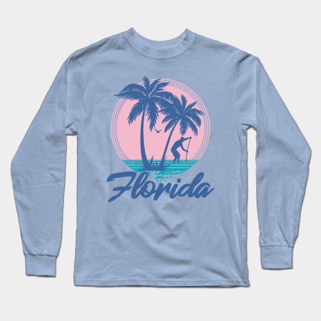 Florida Long Sleeve T-Shirt by Etopix